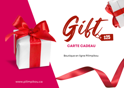 Offrez une carte cadeau